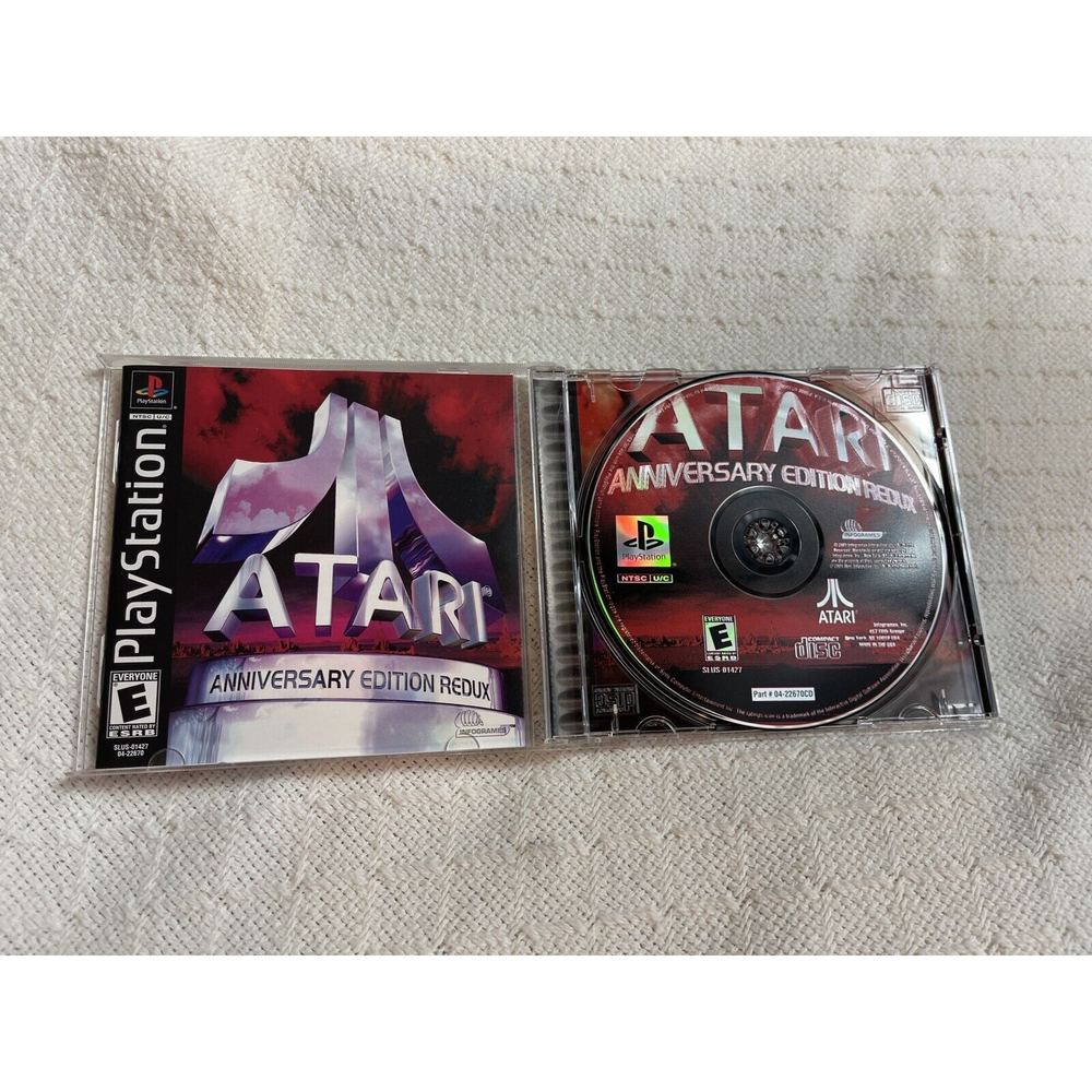 Atari Anniversary Edition Redux (Sony PlayStation 1, 2001) Complete